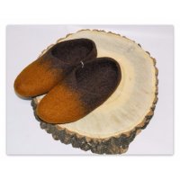 Войлочные домашние тапочки (Куница)