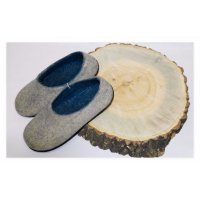 Войлочные домашние тапочки (Лубяные)