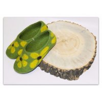 Войлочные домашние тапочки (Весна)