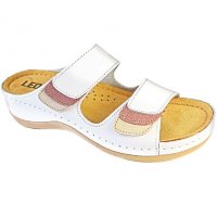 904 | ЖЕНСКИЕ ТАПОЧКИ-САБО БЕЛЫЕ