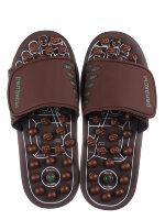 Рефлекторные тапочки с нефритовыми вставками KW-313G