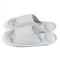 Массажные тапочки Релаксы серые