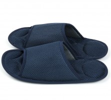 Массажные тапочки Релаксы темно-синие