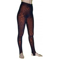 Спортивные леггинсы Муары-М, цвет основы Оранжевый