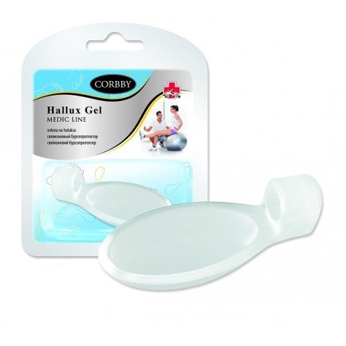 Gel Hallux corector силиконовый бурсопротектор Сorbby