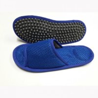 Массажные детские тапочки Синие