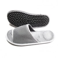 Массажные детские тапочки Темно-серые