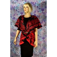 Пончо кейп накидка (круглая) 1