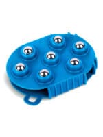 Массажер варежка c металлическими шариками