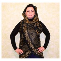 Пончо кейп накидка (круглая)  17