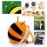 Ранец детский «ПЧЕЛКА» оранжевый Bumble bee backpack orange